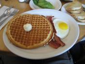 English: american breakfast