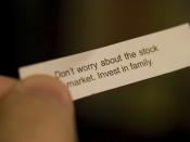 Stock Market Fortune Cookie
