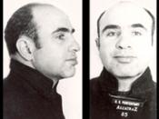 English: Al Capone while incarcerated at Alcatraz.