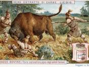 Italian Advertising for Liebig Extract of Meat, circa 1900 Italiano: Pubblicità italiana dell'estratto di carne Liebig, circa 1900