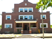 Sigma Alpha Epsilon Fraternity House at the University of Illinois on the NRHP since February 22, 1990. At 211 E. Daniel St., Champaign, Illinois