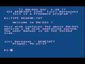 BW-DOS is a disk operating system for 8-bit ATARI computers
