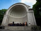 Parris Island Marine Band performs at Central Park Band Shell for Fleet Week New York 2011