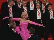 Gentlemen Prefer Blondes, an example of Technicolor filming in 1950s Hollywood.