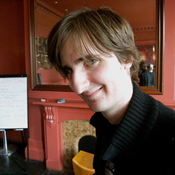 Picture of Tom Holden, Board Member of Wikimedia UK, taken at the 2009 AGM