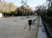 Parque de Maria Eva Duarte de Peron, Madrid, Spain.