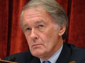 English: Rep. Ed Markey (D-MA) chairs the Energy and Commerce Subcommittee on Energy and the Environment hearing, 