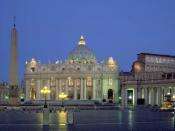 St. Peter's Basilica at Early Morning