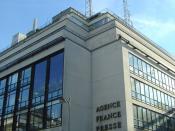 Parisian headquarters of Agence France-Presse