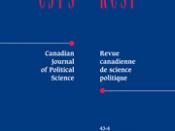 Canadian Journal of Political Science