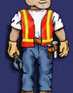 Yucca Mountain Johnny, the cartoon miner.
