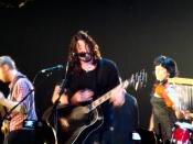 Foo Fighters performing live