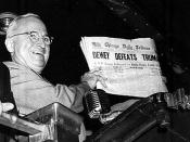 Truman was so widely expected to lose the 1948 election that the Chicago Tribune ran this incorrect headline.