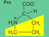 English: proline amino acid formula jpg