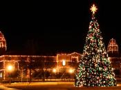 English: The Carol of Lights at Texas Tech University in Lubbock, Texas.