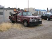 English: 1966 Mercury M-350 Tow Truck, Canada only model variant of the Ford F-350