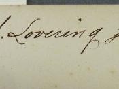 Ownership inscription: J.S. Lovering Jr.
