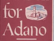 A Bell for Adano first edition cover (1944)