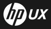 English: This is white-on-black HP jewel logo, owned by HP and posted with permission from HP, by Suzanne LaForge, marketing for HP-UX (suzanne.laforge@hp.com)