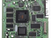English: The motherboard of a North American Sega Dreamcast.