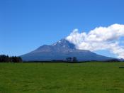 In the Maori language Taranaki means ‘Gliding Peak', a name that ties it to the legend of how it came to be in its current location. Unrequited love saw Taranaki move from the central plateau, carving the Whanganui River in the process and filling the cha