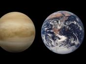 Size comparison of terrestrial planets (left to right): Mercury, Venus, Earth, and Mars