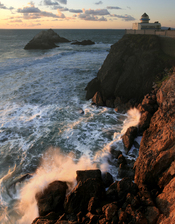 English: Seal Rock from Cliff House. San Francisco, California, USA. Français : Seal Rock vu depuis Cliff House. San Francisco, Californie (États-Unis).