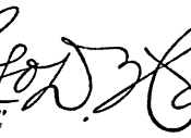George D. Hart's signature
