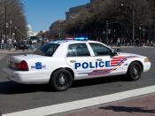 A police car in Washington, D.C.