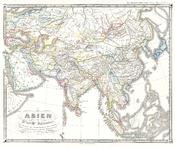 1855 Spruner Map of Asia in the 11th and 12th Centuries ( Seljuk Empire, Song China ) - Geographicus - AsienXIXII-spruner-1855