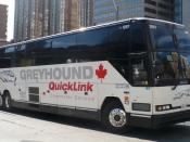 English: Greyhound Canada Quicklink service