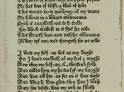 Original Chaucer manuscript of Anelida/Arcite