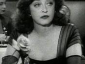 Cropped screenshot of Bette Davis from All About Eve.