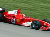 Michael Schumacher, United States Grand Prix, Indianapolis, 2004