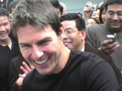 English: Tom Cruise in Sunnyvale, California