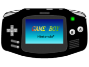 Black Gameboy Advance icon