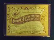 Fraisse’s Ferruginous Ampoules box design