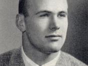 English: Yearbook picture of Donald Rumsfeld from Bric-a-Brac, 1954 edition.