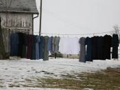 Amish clothesline