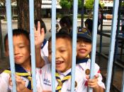 Elementary school students in Chiang Mai