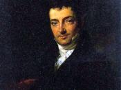 Portrait of Washington Irving in about 1820.