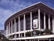 Dorothy Chandler Pavilion at Music Center (home to the LA Opera), Los Angeles, California