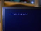Missing operating system_  {error message}