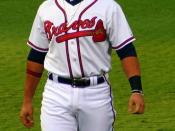 Atlanta Braves infielder Martín Prado