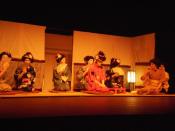 English: ANU Za Kabuki's 2010 performance of the Kabuki play Topknot Bunshichi