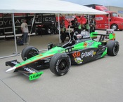 Danica Patrick's car at the Indianapolis Motor Speedway for day 7 of practice (Fast Friday) for the 2010 Indianapolis 500 on Friday, May 21, 2010.