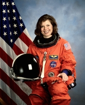 Astronaut Mary Ellen Weber, mission specialist.