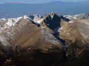 Mt. Meeker & Longs Peak. Flickr photo has ID's.