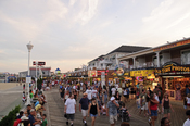 English: The boardwalk of Ocean City, Maryland