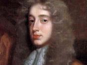 The Earl of Rochester, famous as the model rake. Not long before his death.
